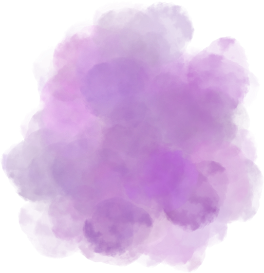 Purple Watercolor Splotch